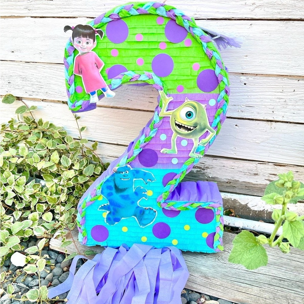 Monster Inc number two piñata
